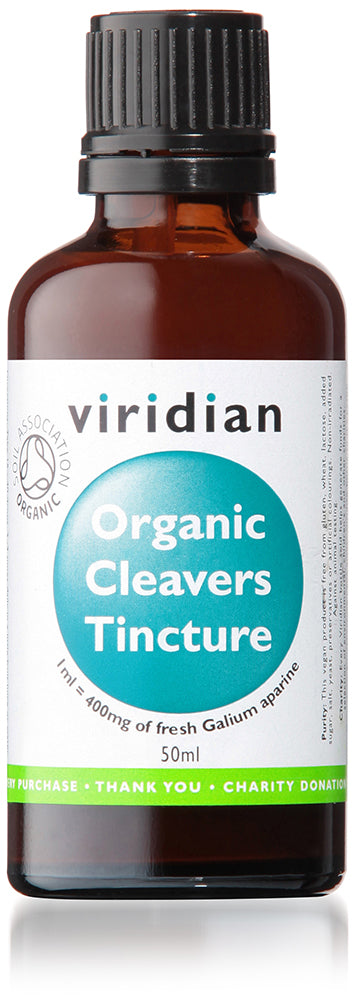 Viridian Organic CleaversTincture - 50ml