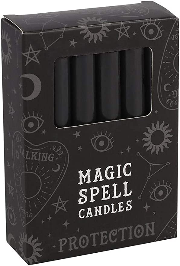 Magic Spell Candles Black (12)