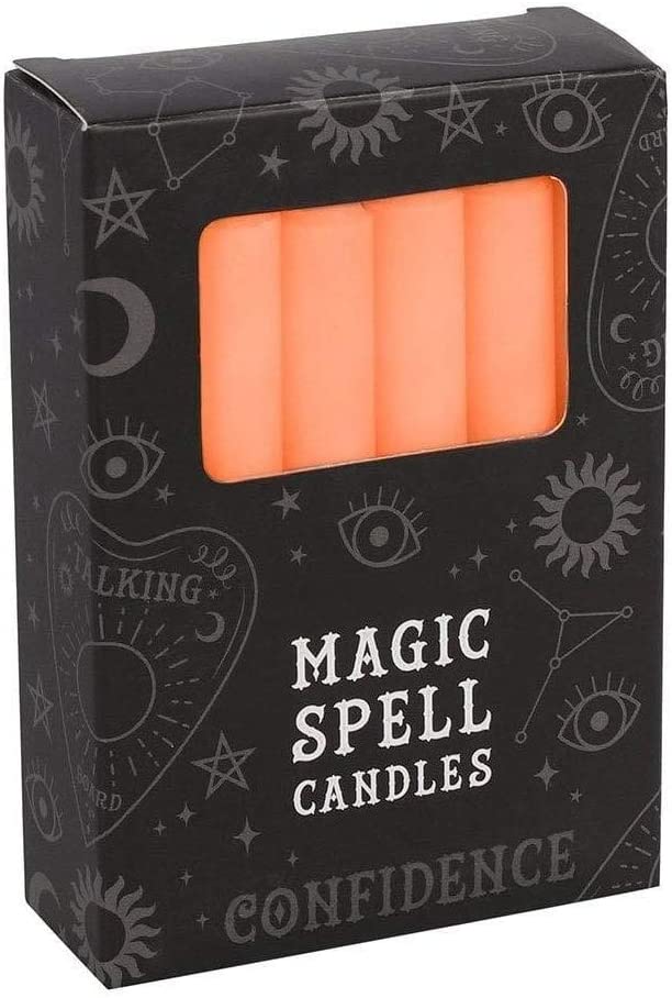 Magic Spell Candles Orange (12)