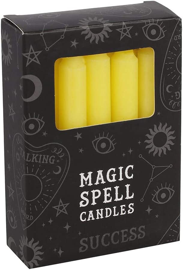 Magic Spell Candles Yellow (12)
