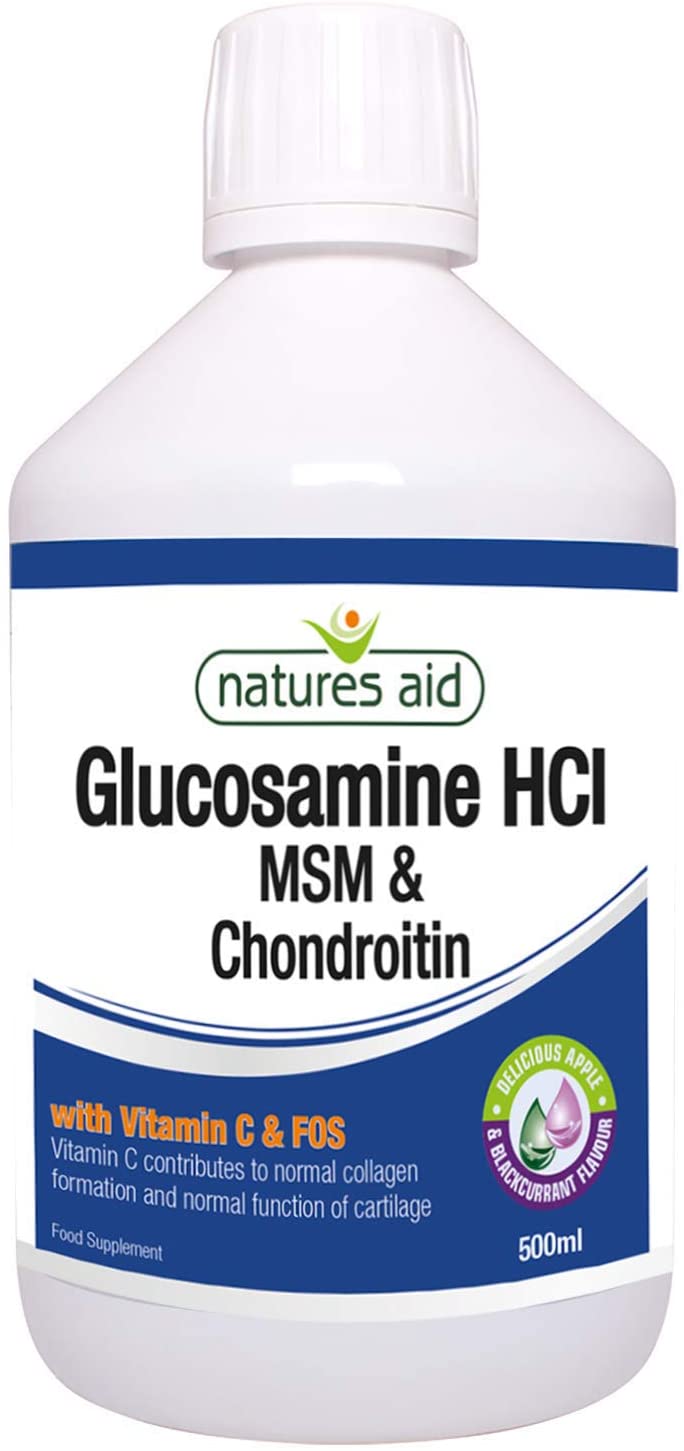 Natures Aid Glucosamine HCL - 1200mg Apple/B&