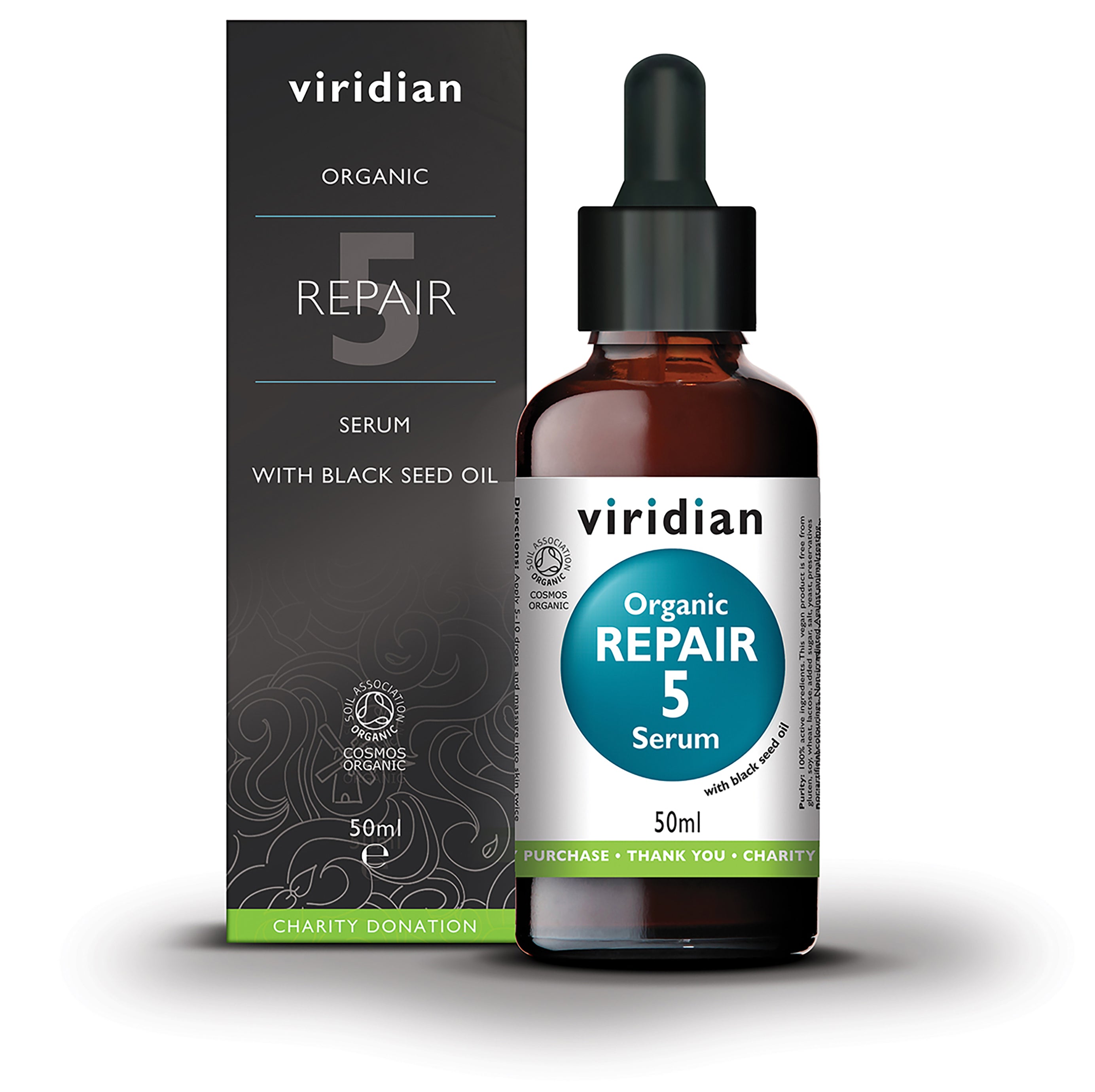 Viridian Organic Repair 5 Serum 50ml
