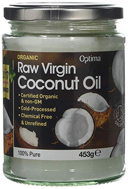 Optima Raw Virgin Coconut Oil - 453g Jar