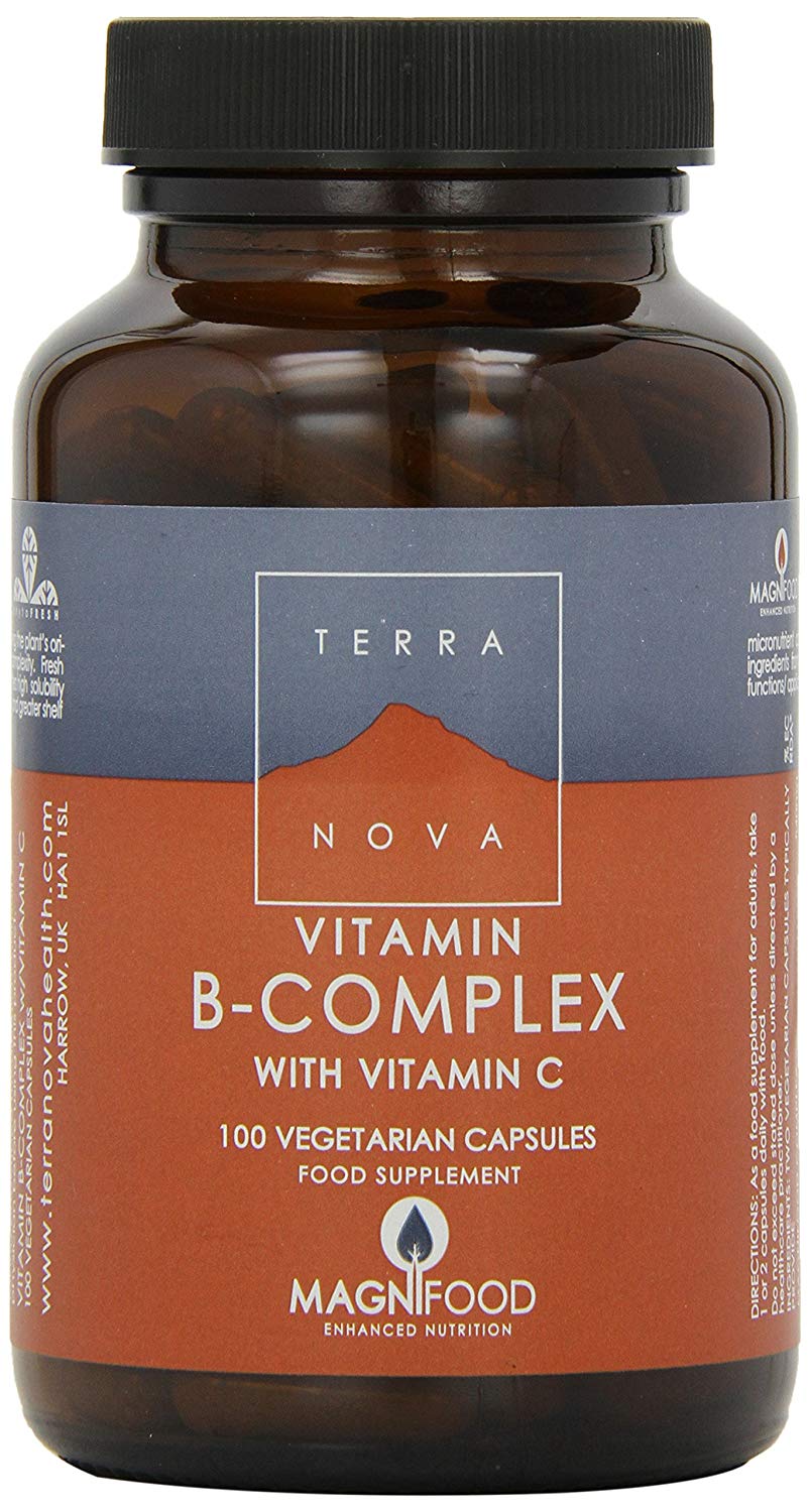 Terranova B-Complex w/Vitamin C (100 Caps)