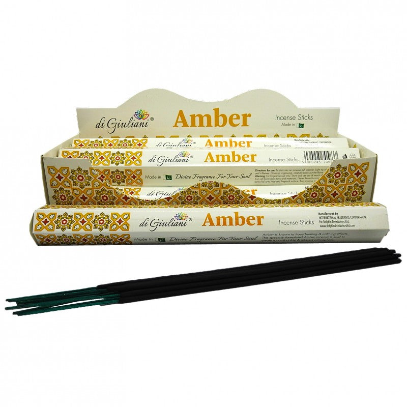 Incense Sticks - Amber - 20 Sticks