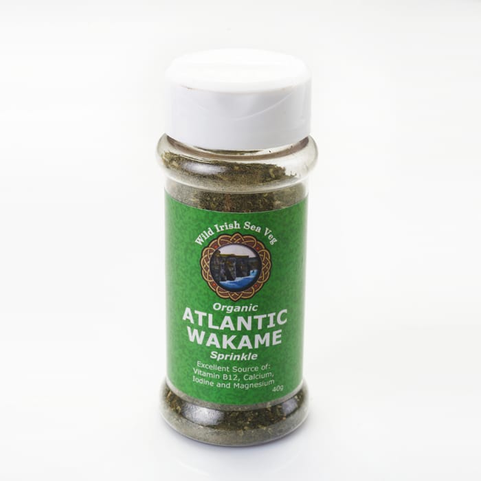 Wild Irish Seaweed - Organic Atlantic Wakame Sprinkles Jar