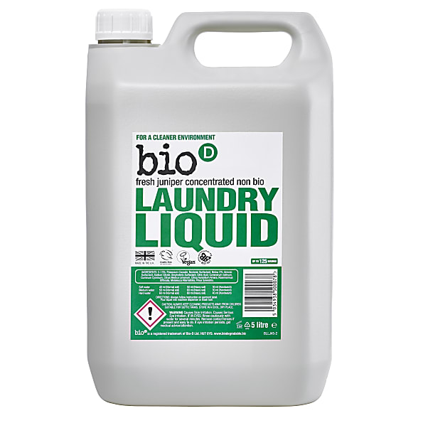 Bio D Laundry Liquid w/ Fresh Juniper (Concentrated) 5Ltr