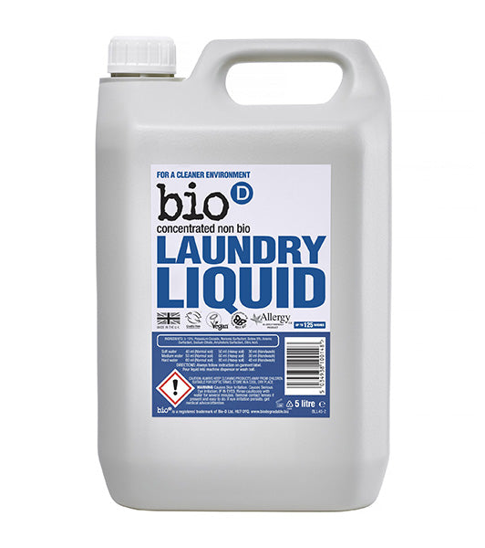 Bio D Fragrance Free Laundry Liquid (Concentrated) 5Ltr