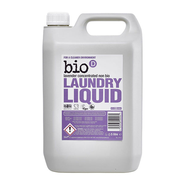 Bio D Laundry Liquid w/ Lavender (Concentrated) 5Ltr