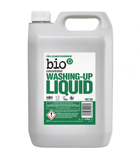 Bio D Washing Up Liquid (Concentrated) 5Ltr