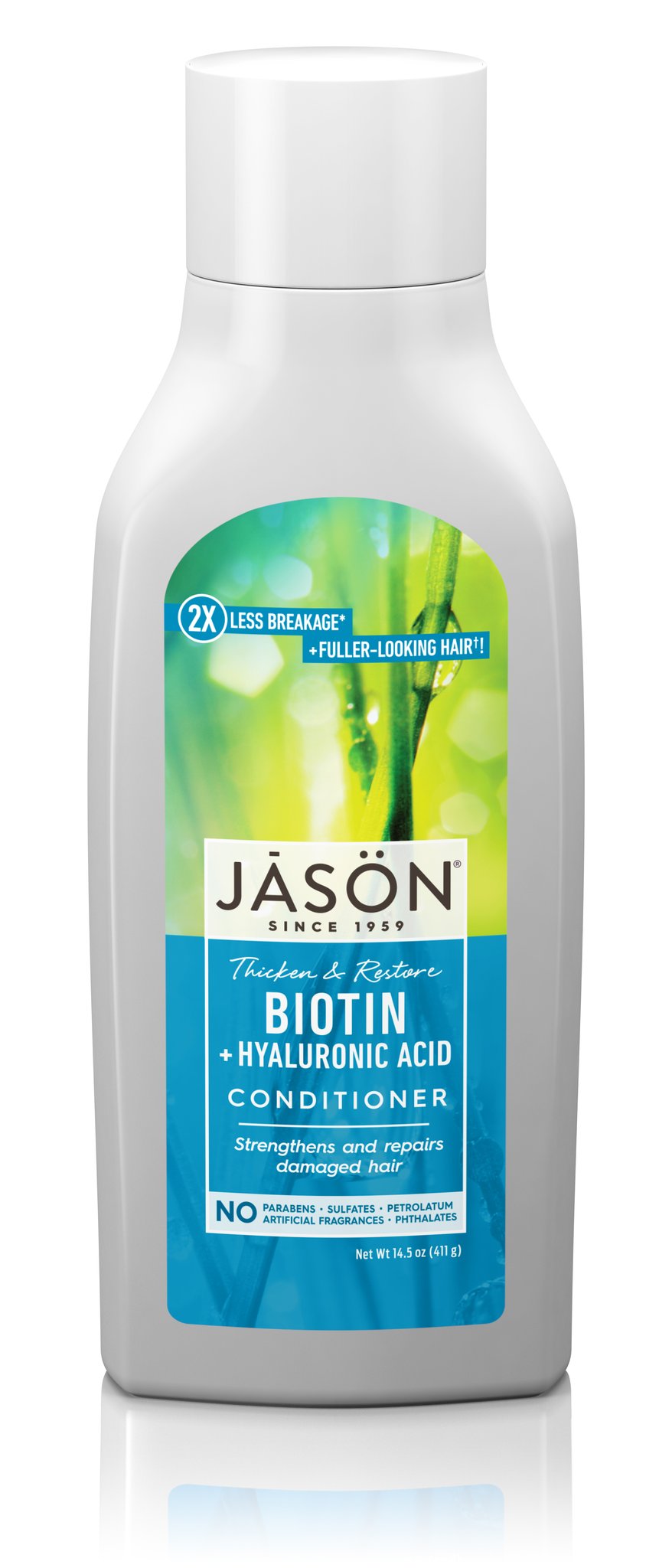 Jason Biotin + Hyaluronic Acid Conditioner 473ml (Damaged Hair)