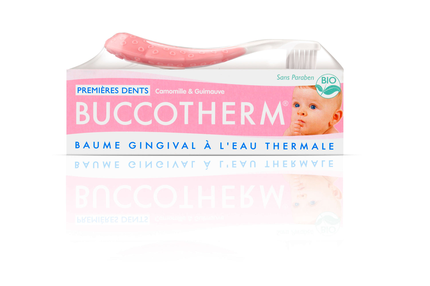Buccotherm Teething Gel 50ml + Free Toothbrush