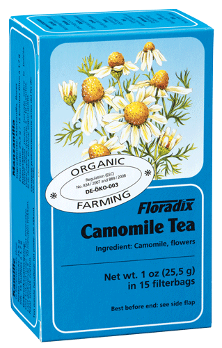 Floradix Organic Camomile Tea (15 T/Bags)