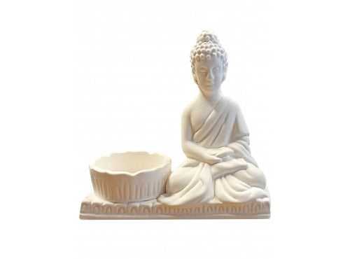 Ceramic Buddha Candle Holder