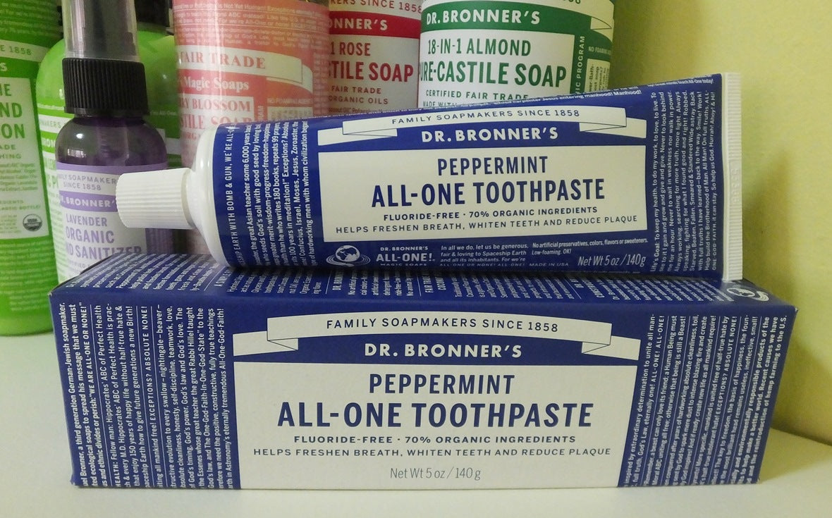 Dr. Bronner All-One! Peppermint Toothpaste - 140g
