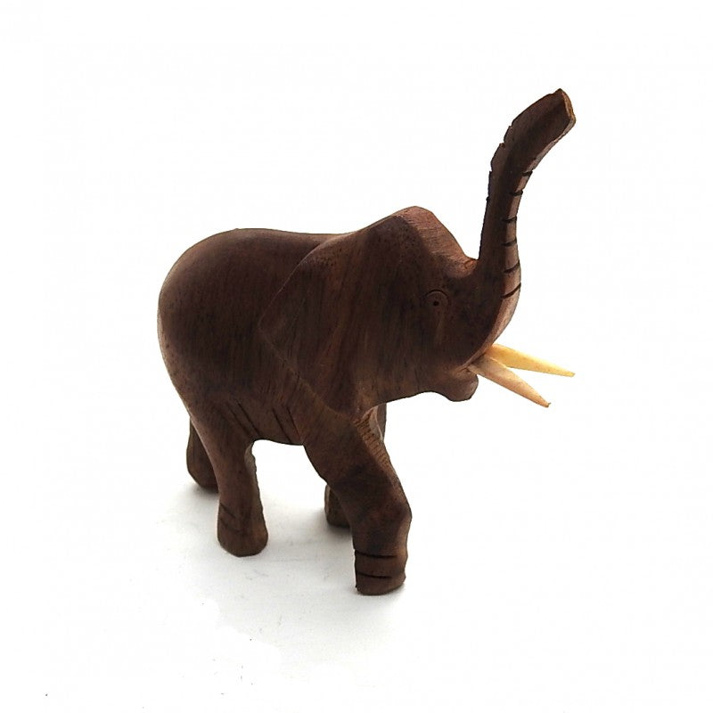 Rosewood Elephant Handcrafted 3-4&quot;