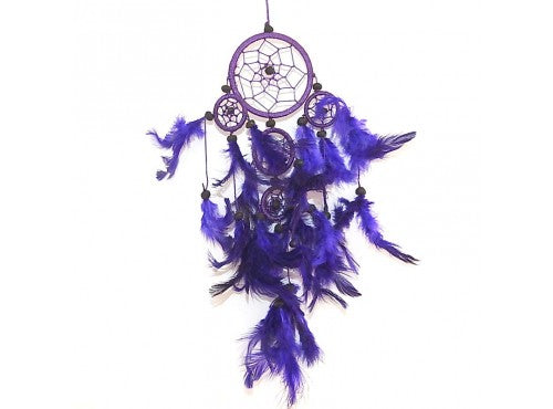 Dream Catcher Plain Purple 8cm