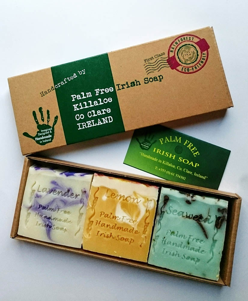 Palm Oil Free Variety Soap (3 Pk Gift Pack)