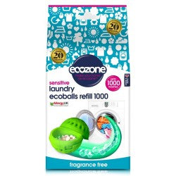 Ecozone Sensitive Laundry Ecoballs REFILL 1000 Wash