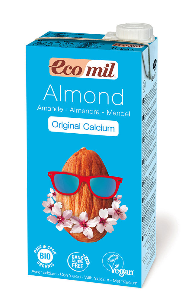 Ecomil Almond Milk (w Calcium) - 1L