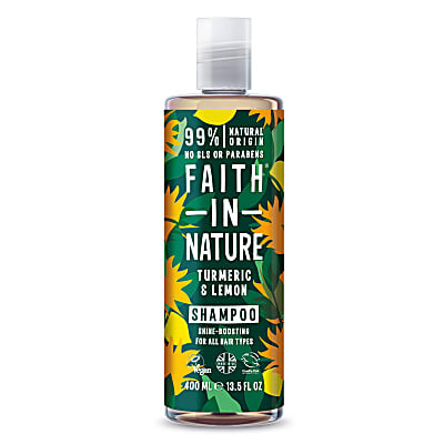 Faith In Nature - Turmeric &amp; Lemon  Shampoo (400ml)