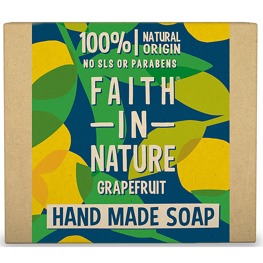 Faith In Nature - Hand Made Soap - Grapefruit 100g