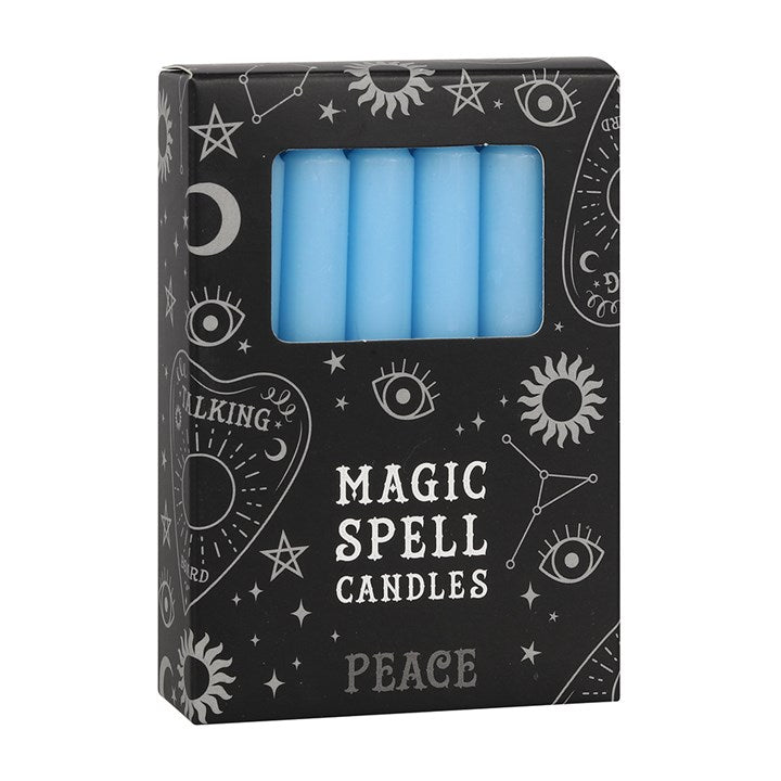 Magic Spell Candles Light Blue (12)