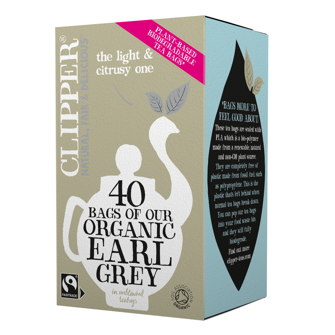 Clipper Organic Earl Grey Tea (40 T/bags)