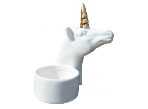 Porcelain Unicorn Candle Holders