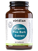 Viridian Organic Pine Bark Extract 30 Caps