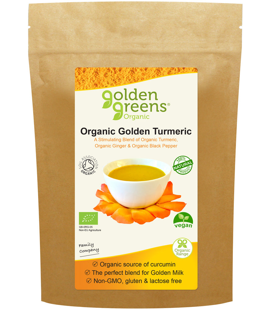 Golden Greens Organic Golden Turmeric 100g