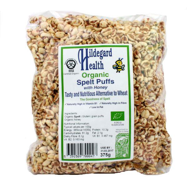 Hildegard Organic Spelt Puffs w/Honey 375g