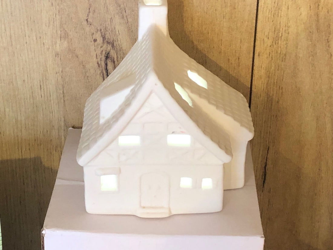 Ceramic White House