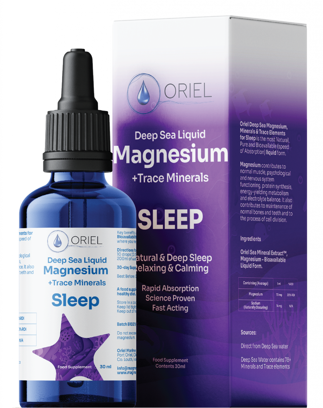 Oriel Magnesium Sleep 30ml