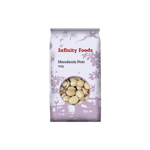 Infinity Foods Macadamia Nuts 125g