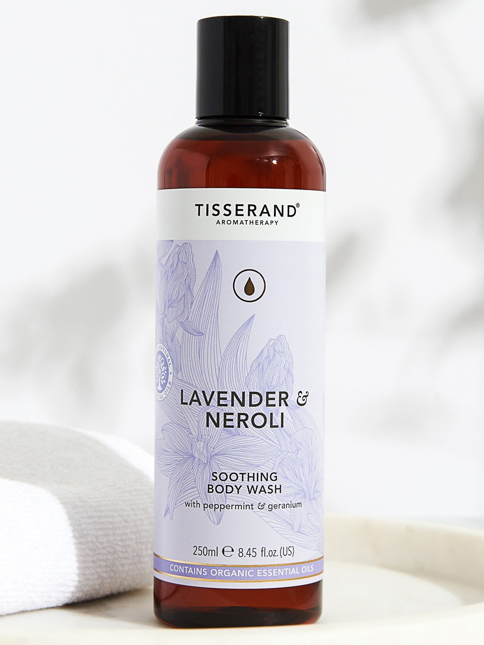 Tisserand Lavender &amp; Neroli Soothing Body Wash 250ml