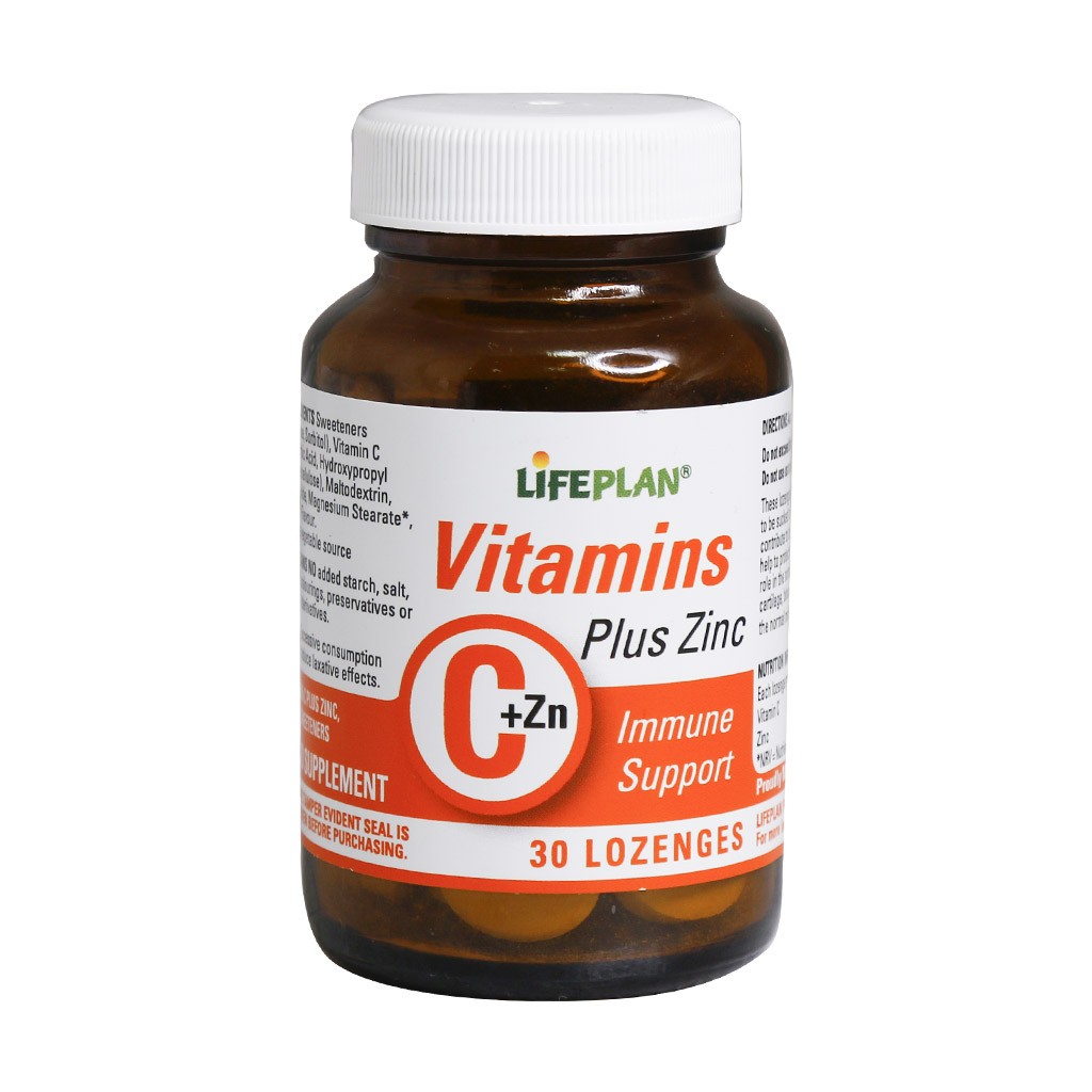 Lifeplan Vitamin C with Zinc 30 Capsules