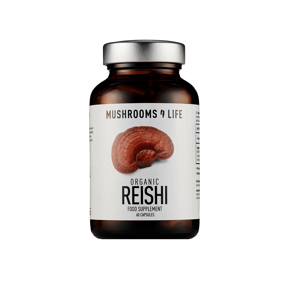 Mushrooms4Life - Organic Reishi (60 Caps)