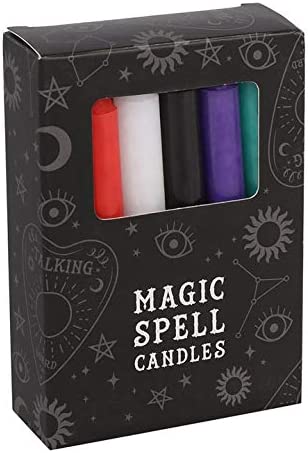 Magic Spell Candles Mixed Colours (12)