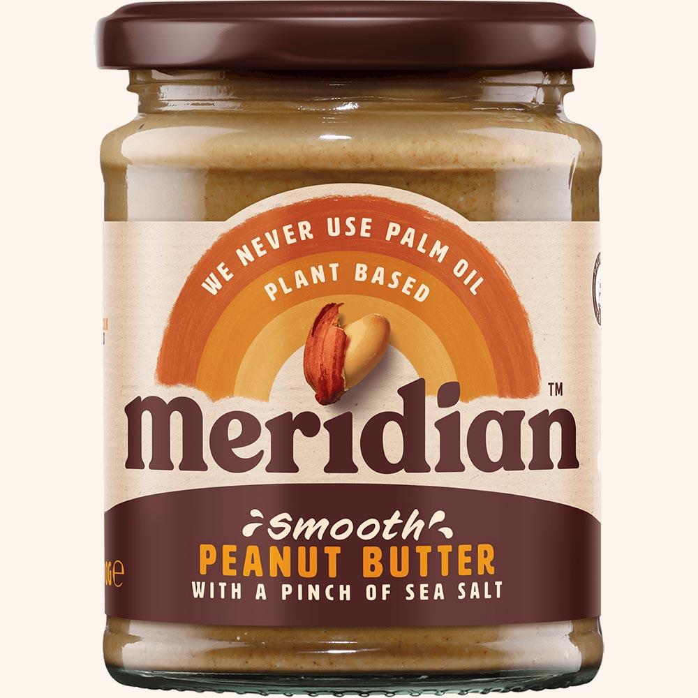 Meridian Smooth Peanut Butter 280g w/a pinch of sea salt