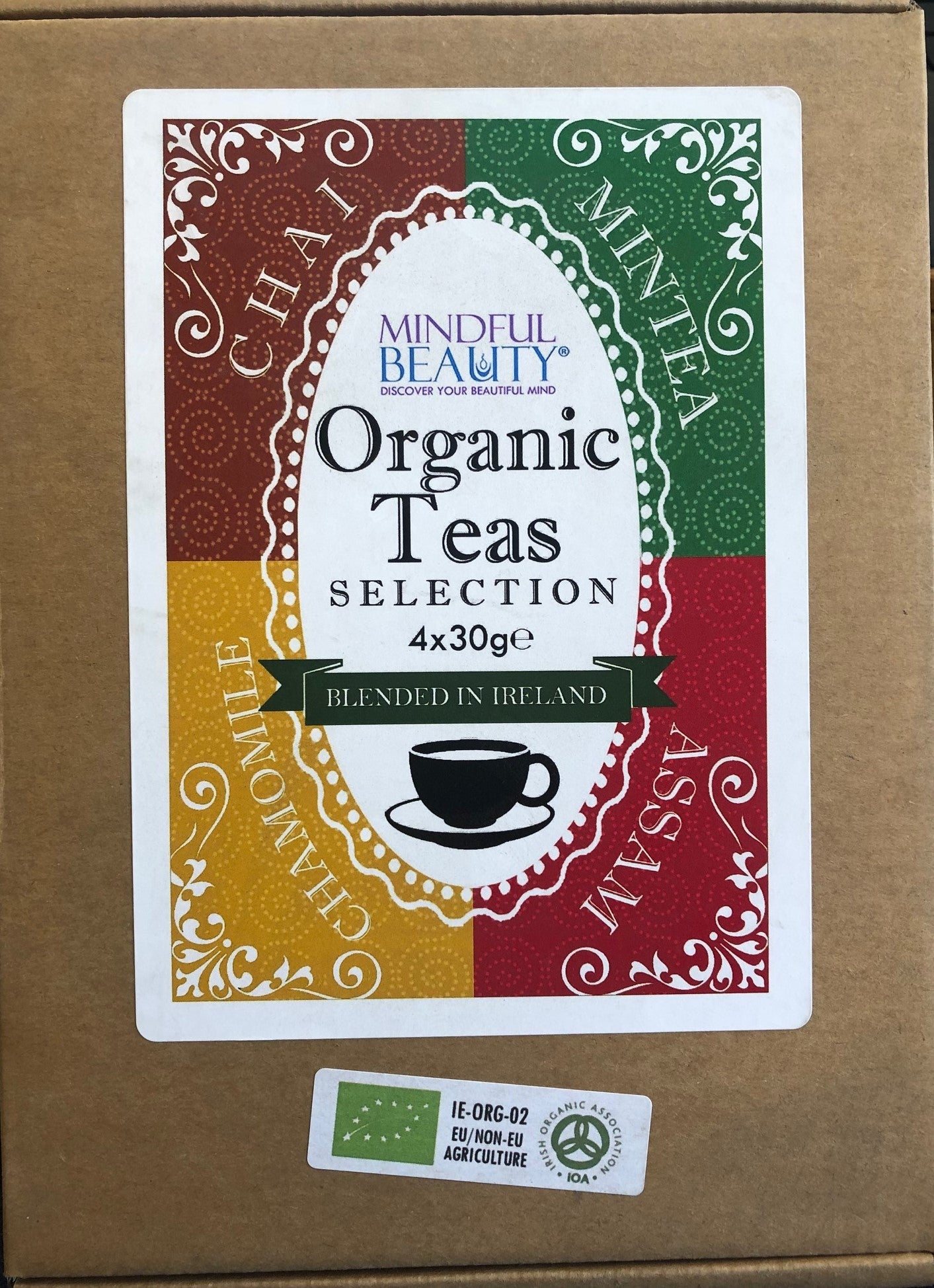 Mindful Beauty - Organic Teas Selection 4 x 30g