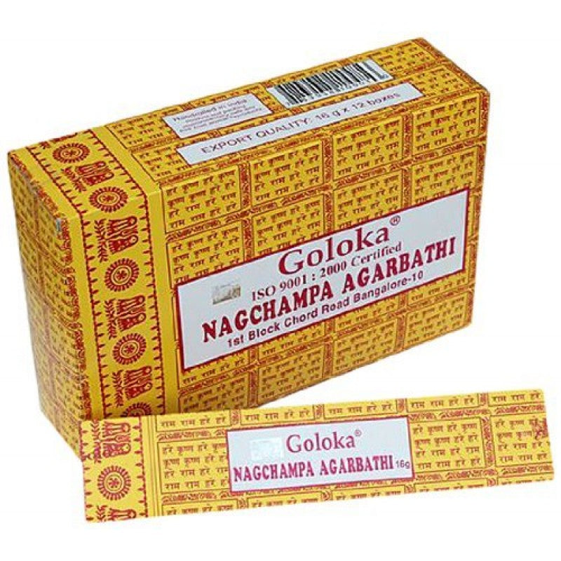 Incense Sticks - Goloka Nag Champa- 15gms - 12 Sticks