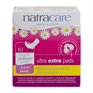 Natracare Ultra Extra Pads Super 10’s