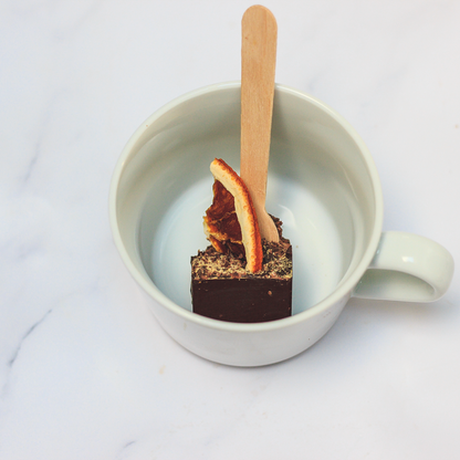 Nibbed Dark Chocolate Melting Spoon (Cacao &amp; Orange) 30g