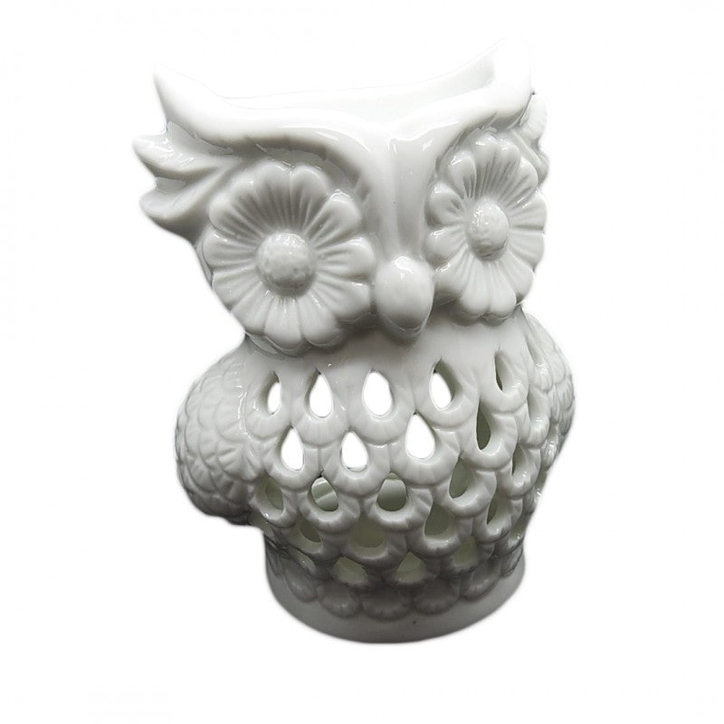 Owl Ceramic Oil Burner Winged