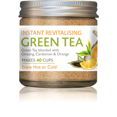 Natures Pharm Green Tea Powder w/Ginseng 25g