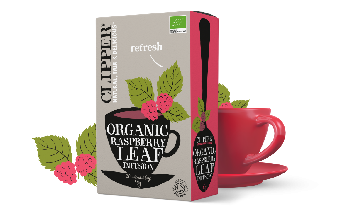 Clipper Organic Raspberry Leaf Infusion Tea (20 T/bags)