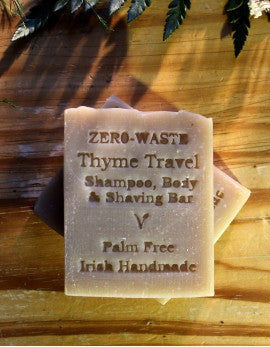 Palm Oil Free Thyme Travel Shampoo Body