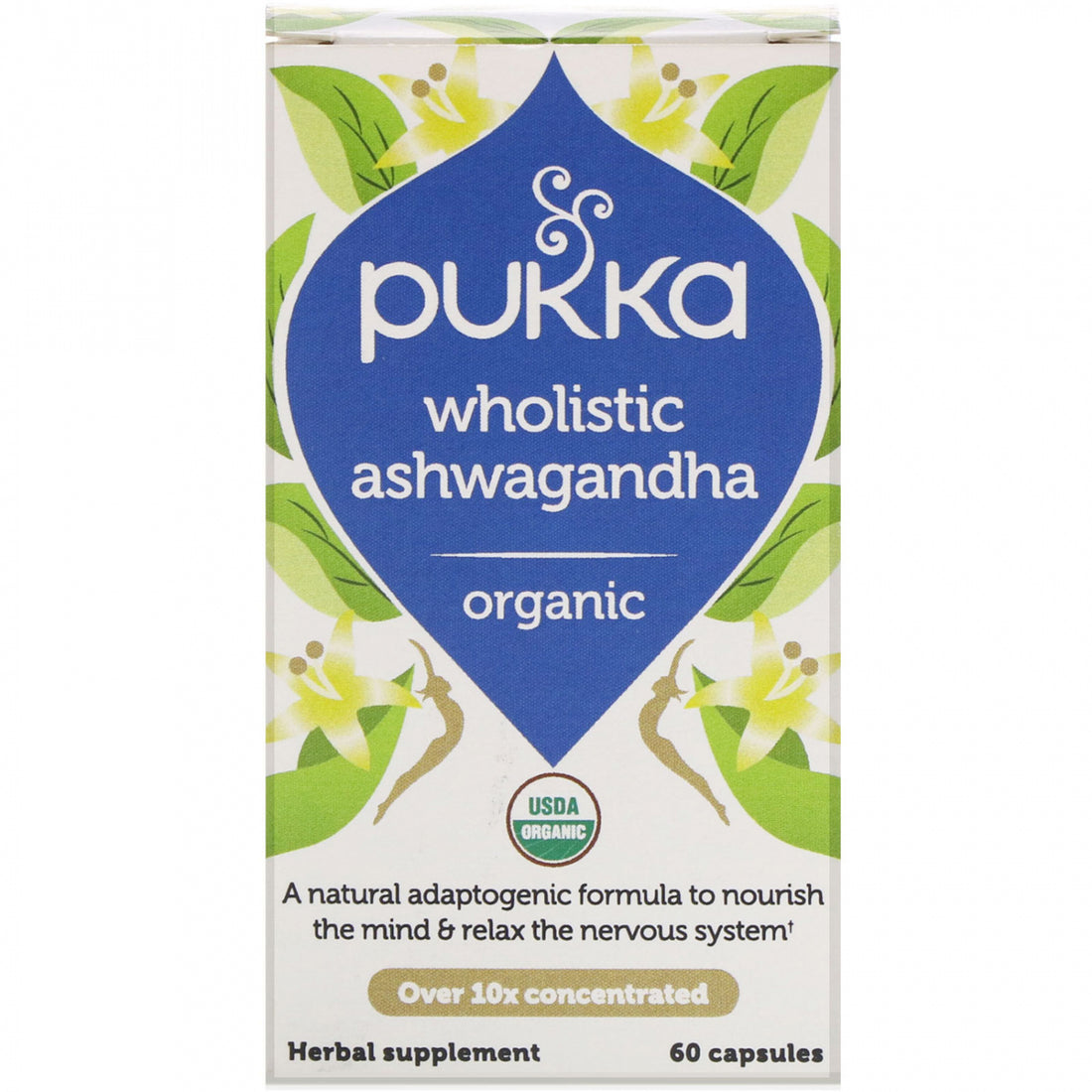 Pukka Wholistic Organic Ashwagandha (30 Caps)