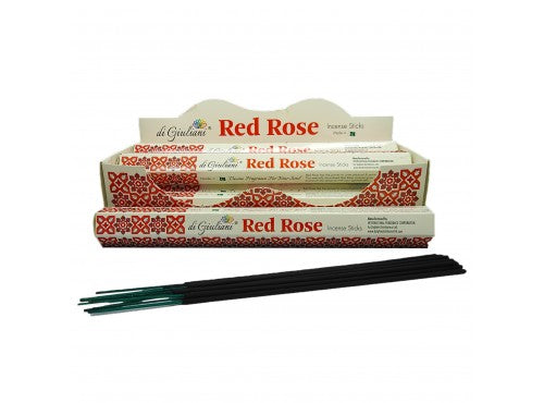 Incense Sticks - Red Rose - 20 Sticks